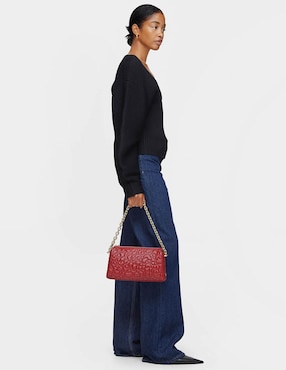 Bolsa bandolera Tous Greta de piel para mujer