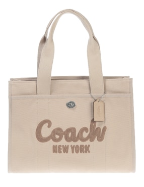 Bolsa Tote Coach Canvas Para Mujer