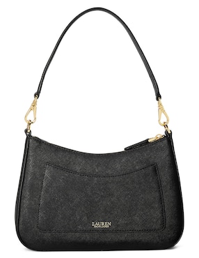 Bolsa shoulder Lauren Ralph Lauren de cuero para mujer