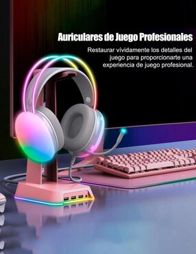 Audífonos Over-Ear Genérica X25-001 alámbricos con cancelación de ruido