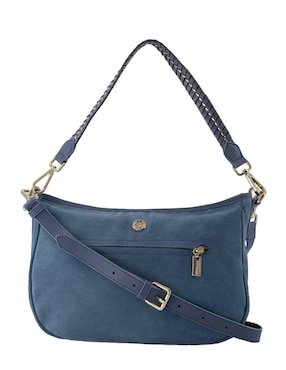 Bolsa crossbody Prada Lisa de ante para mujer