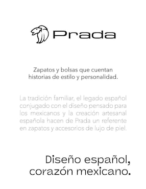 Bolsa bowler Prada de piel para mujer