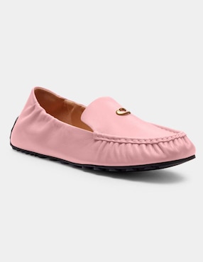 Zapato Coach De Piel Para Mujer