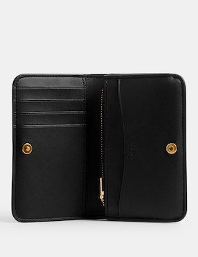Tarjetero Coach piel Refined Calf Leather para mujer