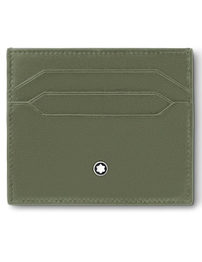 Tarjetero Montblanc de piel para hombre