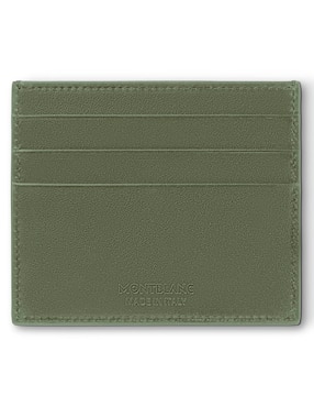 Tarjetero Montblanc de piel para hombre