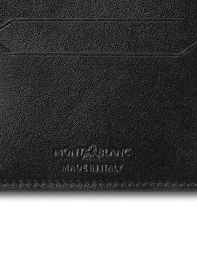 Tarjetero Montblanc de piel para hombre