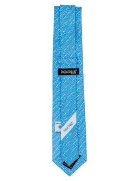 Corbata Pineda Covalin regular de seda estampado gráfico para hombre