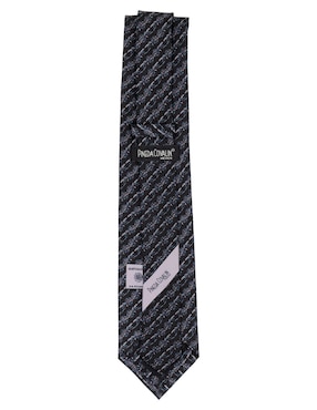 Corbata Pineda Covalin regular de seda estampado gráfico para hombre