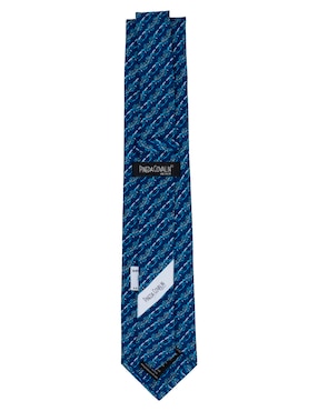 Corbata Pineda Covalin regular de seda estampado gráfico para hombre