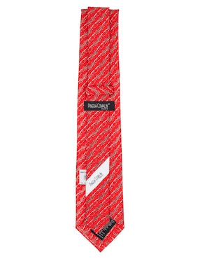 Corbata Pineda Covalin regular de seda estampado gráfico para hombre