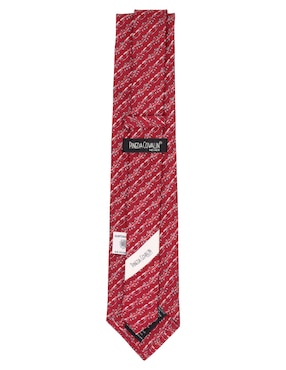Corbata Pineda Covalin regular de seda estampado gráfico para hombre