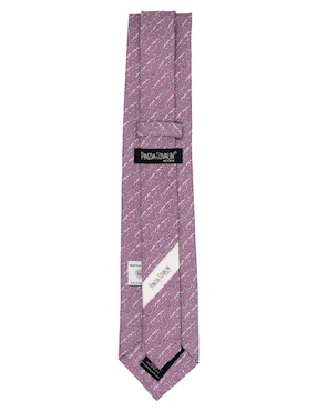 Corbata Pineda Covalin regular de seda estampado gráfico para hombre