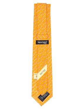 Corbata Pineda Covalin regular de seda estampado gráfico para hombre