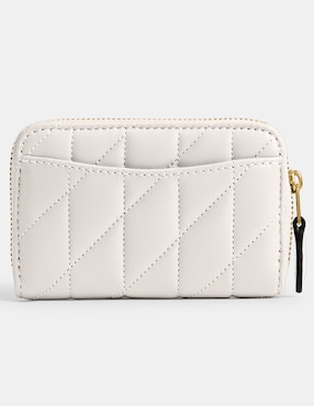 Tarjetero COACH de piel Quilted Pillow para mujer