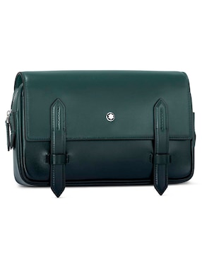 Bolsa Messenger Montblanc De Piel Unisex