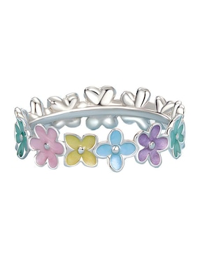 Anillo De Flor Ame Jewelry Flowers P925 De Plata