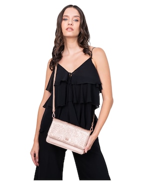 Bolsa crossbody Pineda Covalin Mariposa para mujer