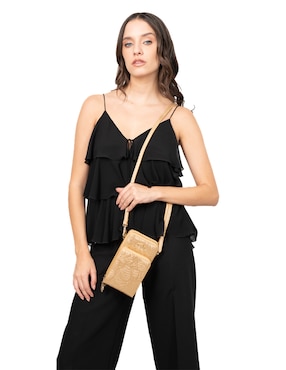 Bolsa crossbody Pineda Covalin Mariposa para mujer