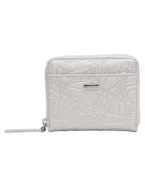 Cartera Pineda Covalin Grabado Mariposa Para Mujer