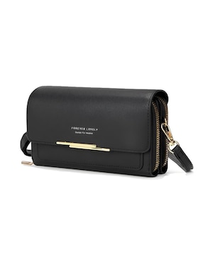 Bolsa flap Wünd de cuero para mujer