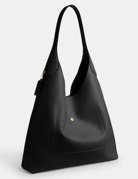 Bolsa hobo Coach Natural Grain Leather de piel para mujer