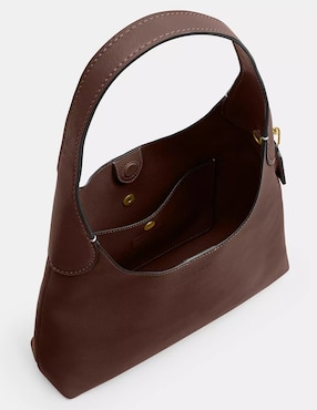 Bolsa shoulder Coach Brooklyn de piel para mujer