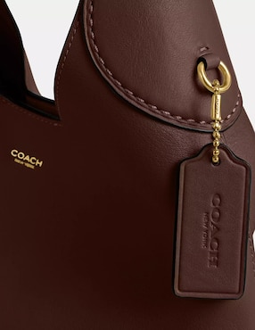 Bolsa shoulder Coach Brooklyn de piel para mujer