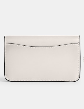 Tarjetero COACH de piel Refined Calf Leather para mujer