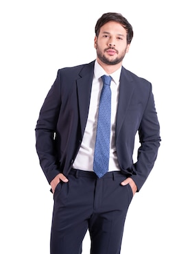 Corbata Pineda Covalin regular de seda estampado gráfico para hombre