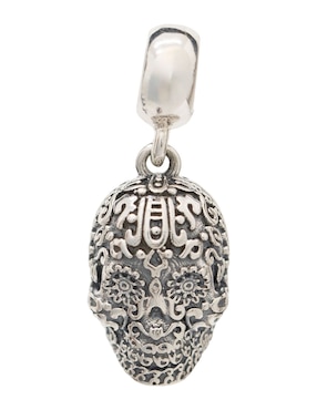 Charm De Calavera Pineda Covalin Calavera De Plata P925