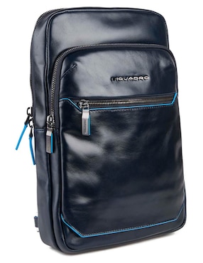 Backpack Piquadro de piel para hombre