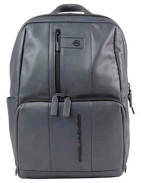 Bolsa backpack Piquadro de piel para hombre
