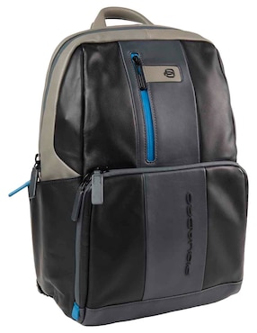 Bolsa backpack Piquadro de piel para hombre