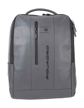 Bolsa backpack Piquadro de piel para hombre