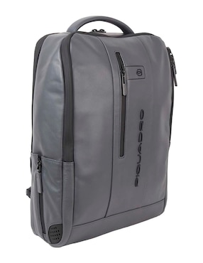 Bolsa backpack Piquadro de piel para hombre