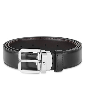 Cinturón Montblanc de piel para hombre