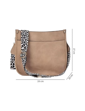 Bolsa bandolera Wünd de piel para mujer