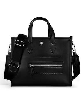 Bolsa Tote Montblanc De Piel Unisex