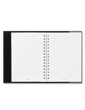 Cuaderno con funda Montblanc hoja rayada