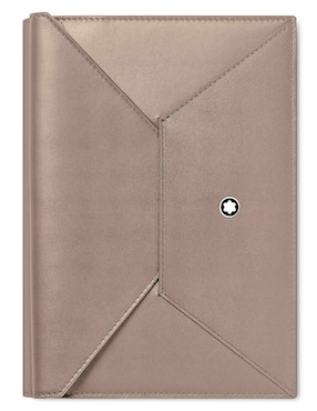 Cuaderno con funda Montblanc hoja rayada