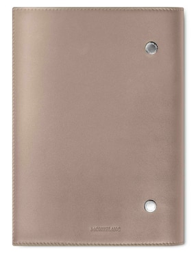 Cuaderno con funda Montblanc hoja rayada