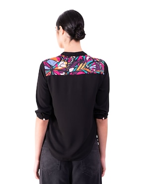 Blusa Pineda Covalin manga 3/4 para mujer