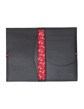 Tarjetero Pineda Covalin piel Colibrí para hombre