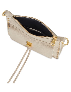 Bolsa crossbody Rebecca Minkoff Celestial Studs de cuero para mujer