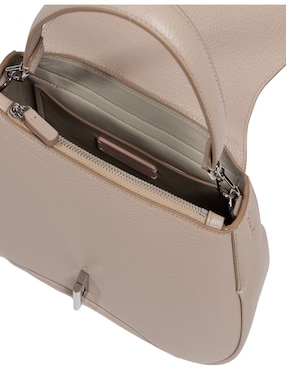 Bolsa flap Coccinelle Himma Shiny Goa de piel para mujer