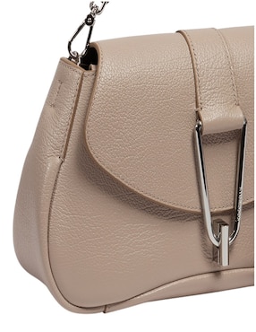 Bolsa flap Coccinelle Himma Shiny Goa de piel para mujer
