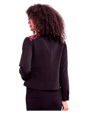 Chamarra bomber Pineda Covalin Mariposa Bordada para mujer