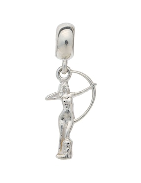 Charm De Figura Humana Pineda Covalin Diana Cazadora De Plata P 925