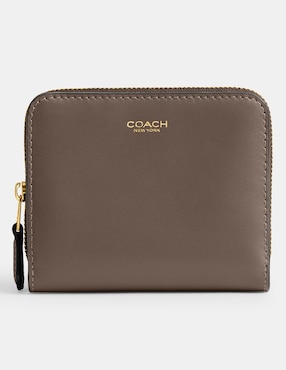 Cartera COACH Small Zip Around Para Mujer